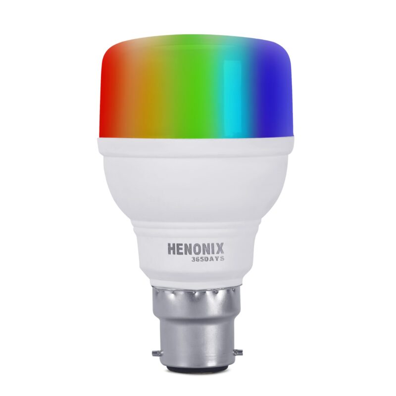 HENONIX 9 watt 7 Color in 1 led Bulb | 7 Colours Led Bulb | Multicolor Bulb 9 watt | Rgb Led Bulbs | Decorative Multicolor led bulb Pack of 12 (12) - Image 7