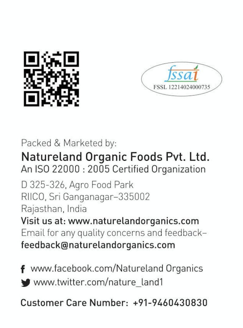 Natureland Organics Premium Cow Ghee 1Ltr - 100% Organic Indian Cow Ghee - Billona Ghee 1ltr - Image 2