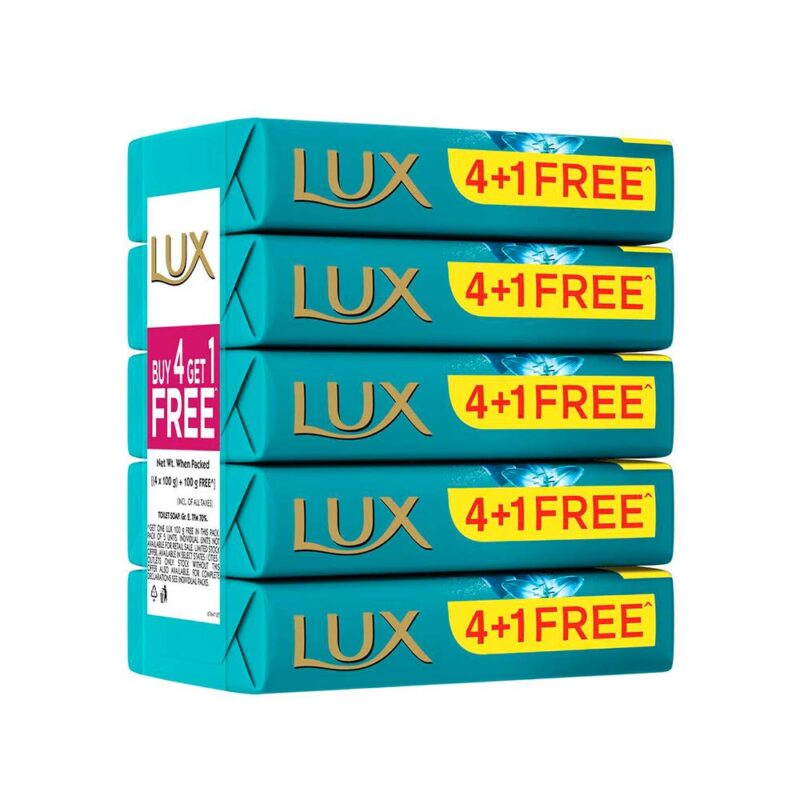 Lux Fresh Splash Water Lily & Cooling Mint Soap Bar|| 100 g (Buy 4 Get 1) - Image 6