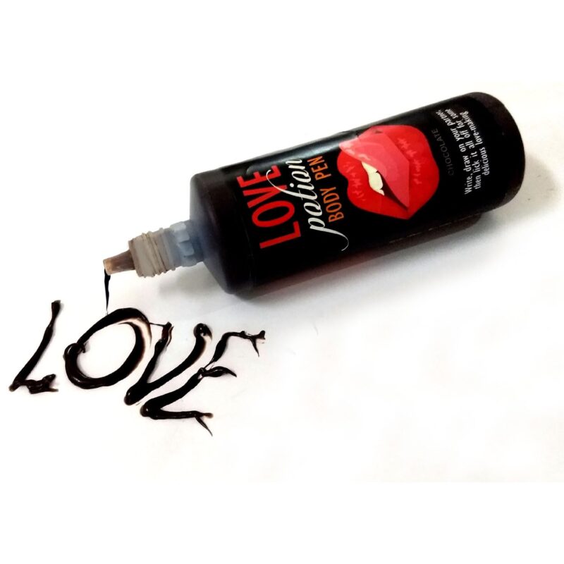 exciting Lives - Love Potion Body Pen - Chocolate Ink to write on Skin - Gift for Valentine's Day, For Girlfriend, Wife, Husband, Boyfriend, Lovers, Couples - Anniversary, Birthday - 80gms - Image 8