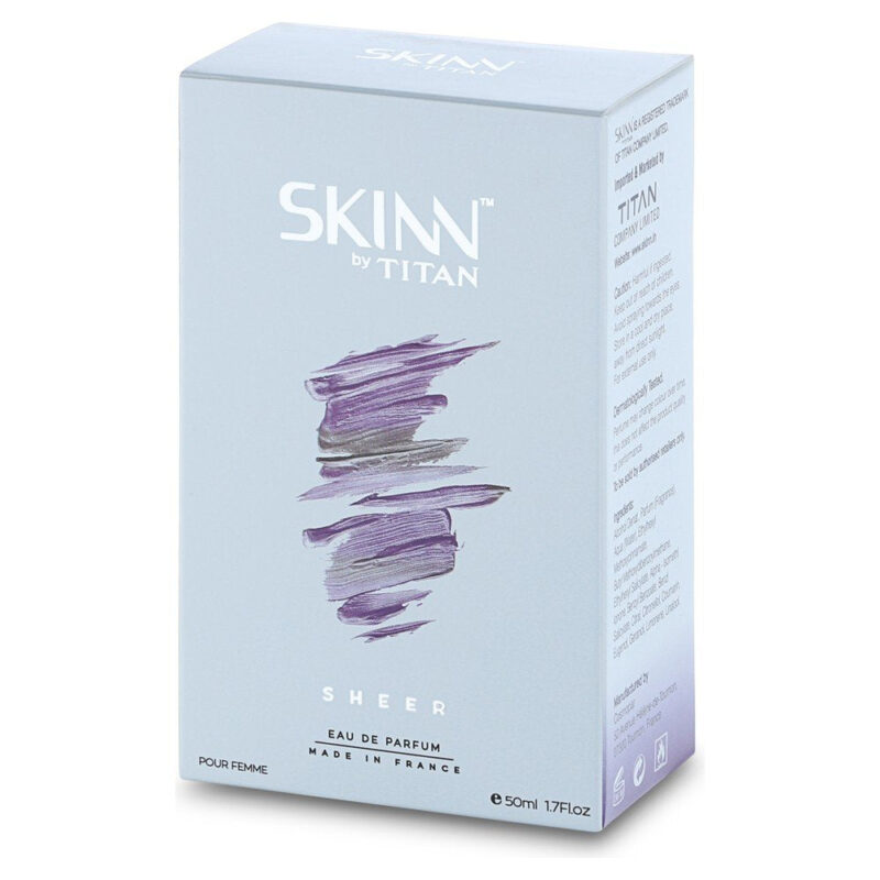 Skinn by Titan Sheer Long Lasting Everyday Eau De Parfum for Women - 20 mL | Women's Fragrance | Premium Fragrance | Women's Perfume | Gift for women - Image 2