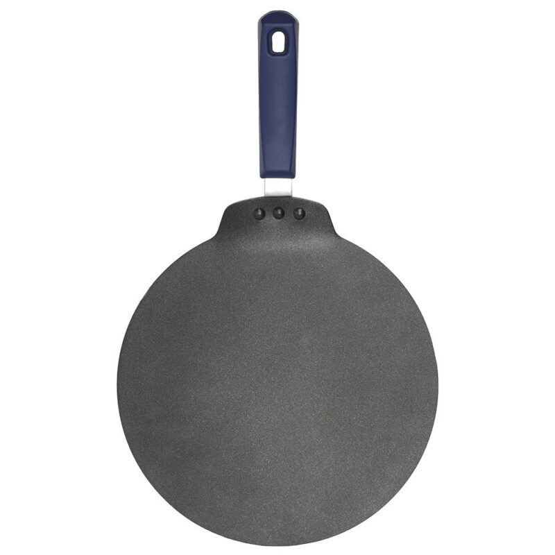 Wonderchef Reva Flat Aluminum Nonstick Dosa Tawa | 28cm Non Stick Tawa | 4mm | Black - Image 6