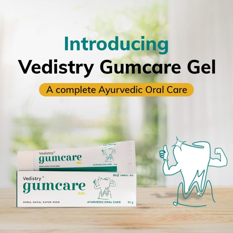Vedistry Ayurvedic Gumcare Gel | Complete oral care for healthy gums and strong teeth | with babul, neem, Kapur, Bakul | Ayurvedic Gum care Toothpaste 50 Gram - Image 7