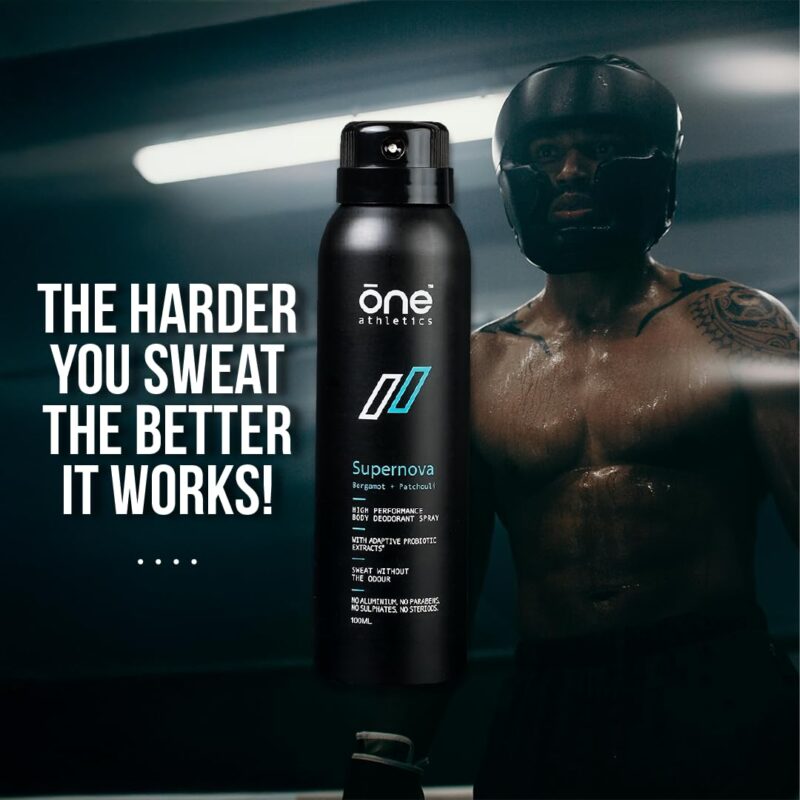 4x Supernova Probiotic Body Deodorant Spray Designed For Both Underarms And Body / 100ml each - Pack of 4 - Image 2