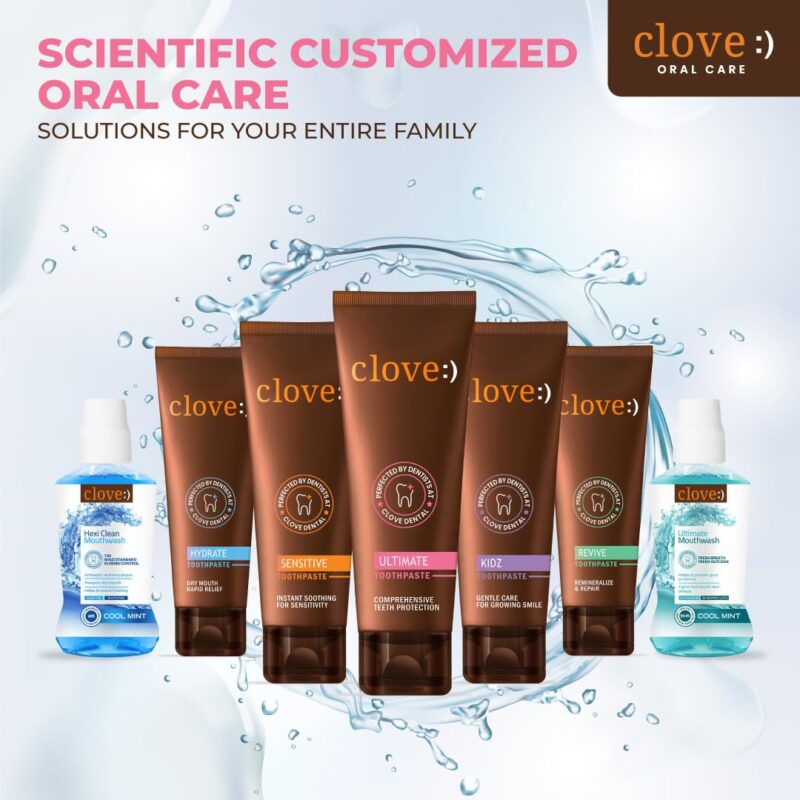 Clove Ultimate Toothpaste | Active Freshness | Cavity Prevention | Teeth Whitening | Healthy Gums & Oral Care | Triclosan Free | Paraben Free | Peroxide free | Mint | Pack of 1 (100 gms) - Image 2