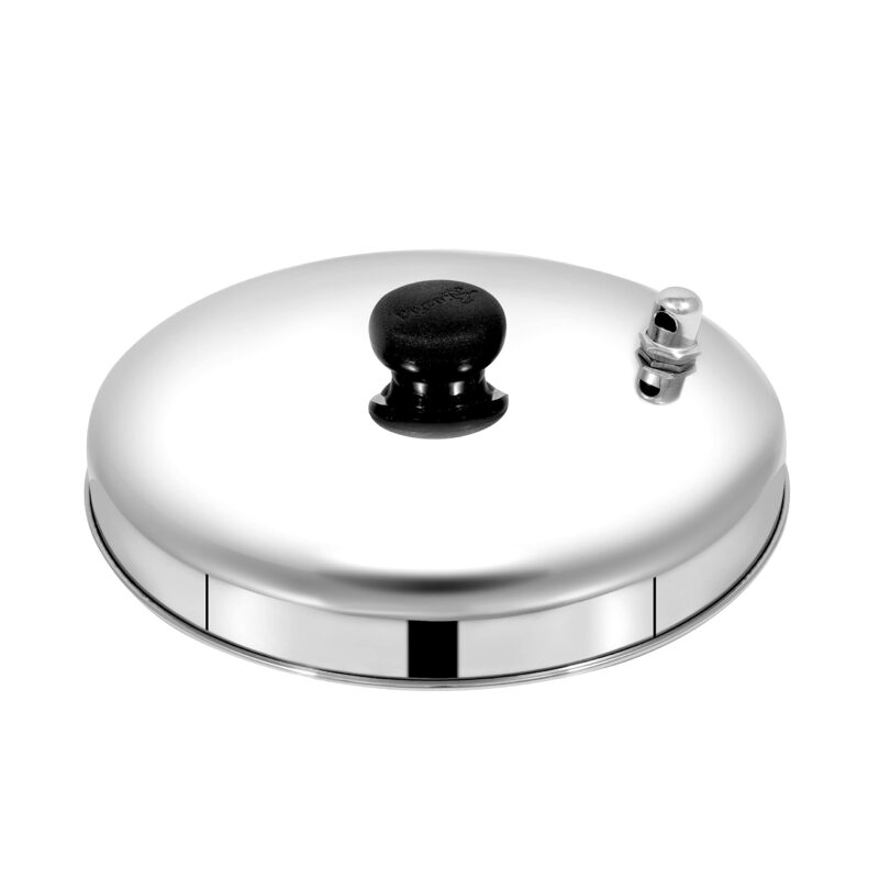 Pigeon Classic 6 Stainless Steel Idli Maker /Cooker with whistle indicator - 6 Plates (24 Idlis) / Idli Steamer/Idly Cooker Pot/ Stainless Steel Idli Maker with Silver Lid - Fluffy Idlies - Induction & Gas Base - 1 Year Warranty - Image 4