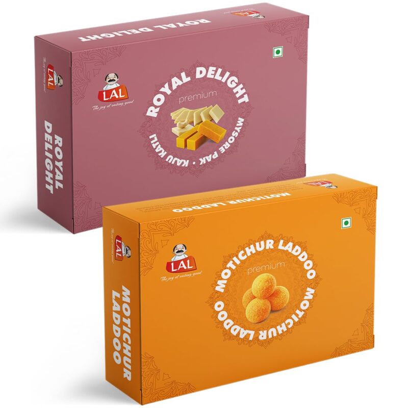 Royal Delight 400gm & Motichur Laddoo 400gm - Image 2