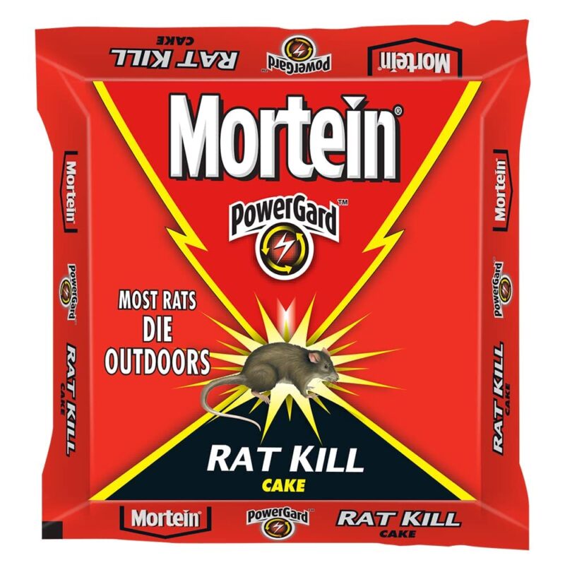 Mortein 100 G (Pack of 10) Powergard Rat Kill Cake| Kills Rats Outdoors in One Feed | Effective Against All Types of Rats - Image 6