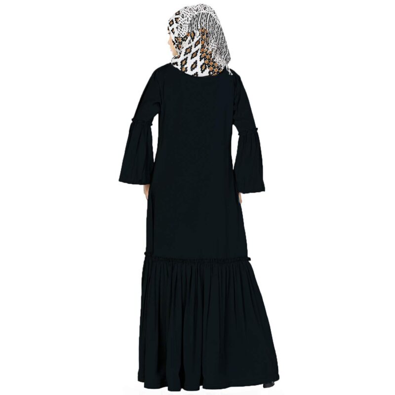 Momin Libas Polyester Black Muslim Burqa/Abaya & Burkha - Image 4