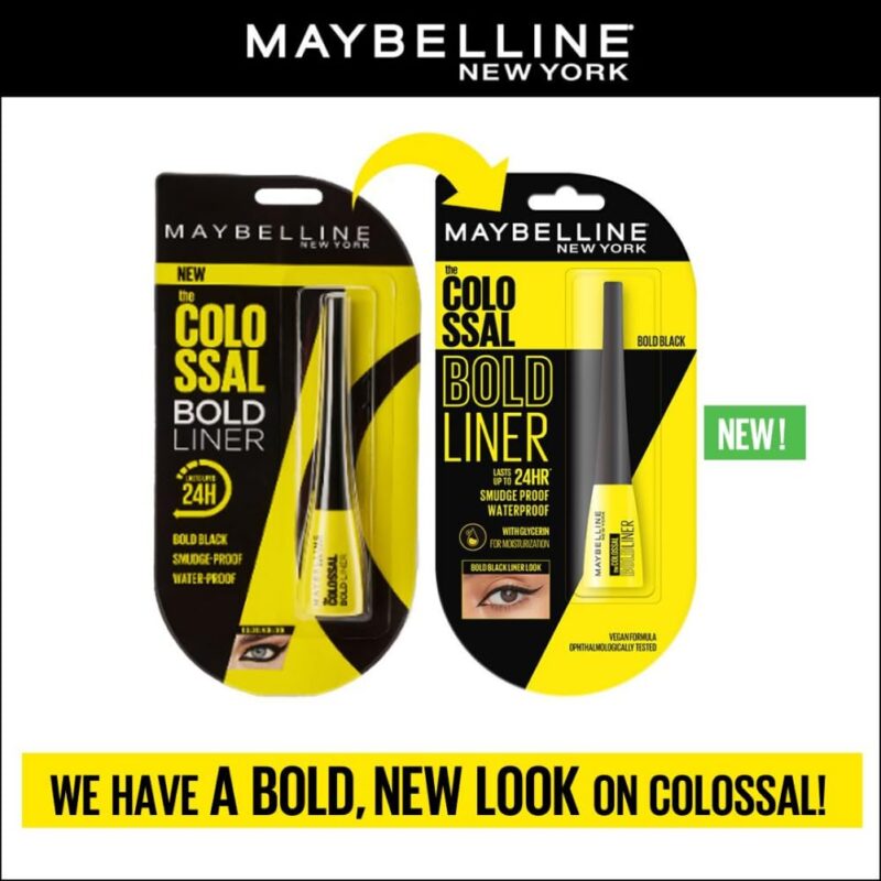 Maybelline New York Colossal Bold Pencil Eyeliner, Black, 3Ml, Matte Finish - Image 7