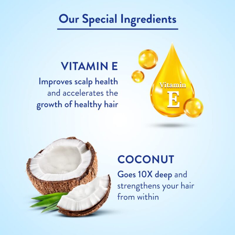 Parachute Advansed Gold Coconut Hair Oil, Pure Coconut Oil, Vitamin E for Long, Strong & Gorgeous Hair, 400 ml - Image 7