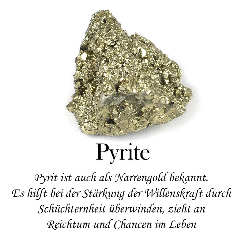Crystu Natural Pyrite Rough Stone | Pyrite Stone Original | Pyrite Raw Stone | Pyrite Raw Cluster from Peru | Weight 50 Carats - Image 2