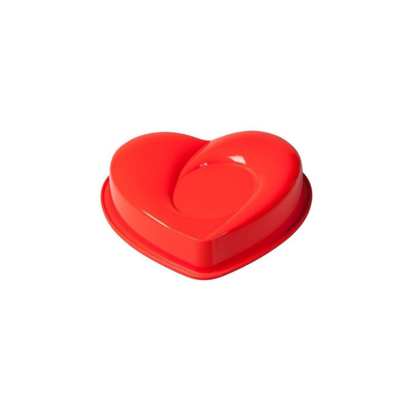 Pavoni Platinum Silicon Heart Shaped Cake Mould - Image 2