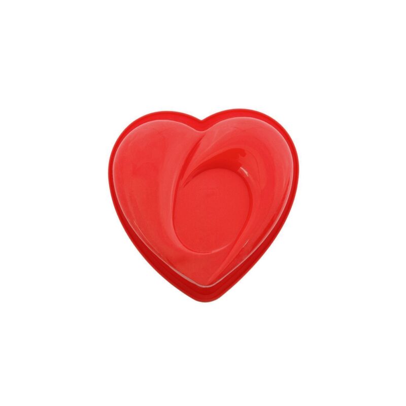 Pavoni Platinum Silicon Heart Shaped Cake Mould - Image 3