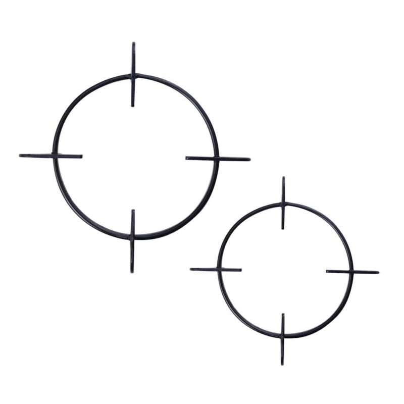 Ultima 4 Burner Manual Glass Cooktop | 6mm Toughened Glass Cooktop | Stainless Steel Drip tray | Anti-Skid Legs | Large Pan support | Manual Ignition | 360 degree Revolving Nozzle | Black steel frame | 2 Year Warranty | Black - Image 7