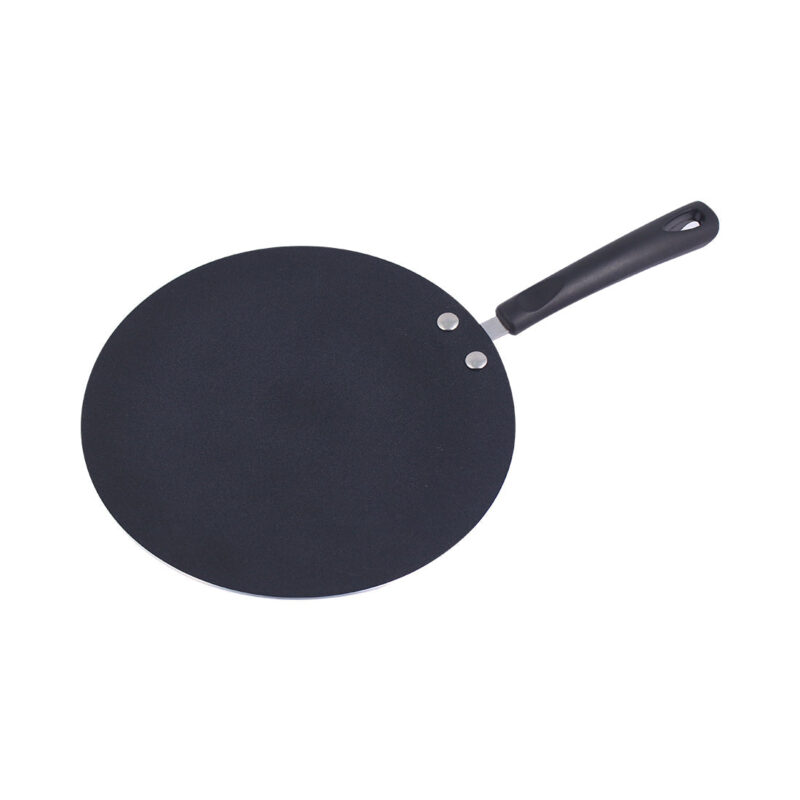 Ultra 26 cm Non-Stick Roti Tawa | Soft Touch Handle | Pure Grade Aluminium | Non-Stick Tawa | 2.7mm | 2 Years Warranty | Black - Image 3