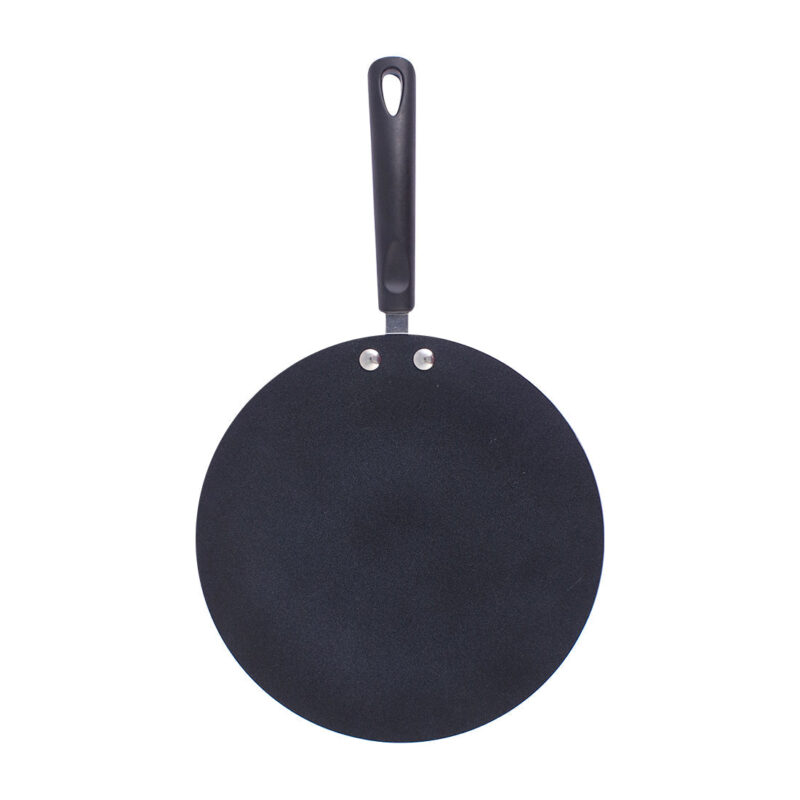 Ultra 26 cm Non-Stick Roti Tawa | Soft Touch Handle | Pure Grade Aluminium | Non-Stick Tawa | 2.7mm | 2 Years Warranty | Black - Image 5