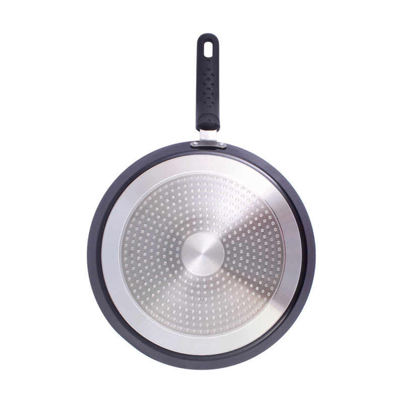 Ultra 28 cm Non-Stick Dosa Tawa | Soft Touch Handle | Pure Grade Aluminium | Non-Stick Tawa | 2.7mm | 2 Years Warranty | Black - Image 3