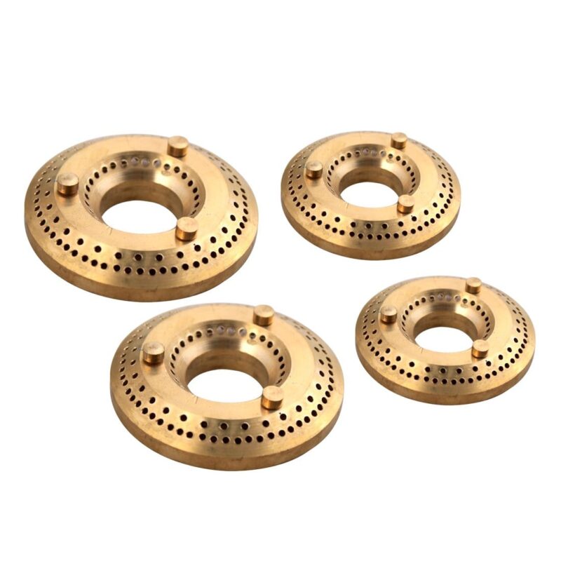 Ruby 4 Burner Glass Cooktop, Black Toughened Glass with 1 Year Warranty, Ergonomic Knobs, Heat-Efficient Brass Burners, Stainless-steel Spill Tray, Manual Ignition - Image 10