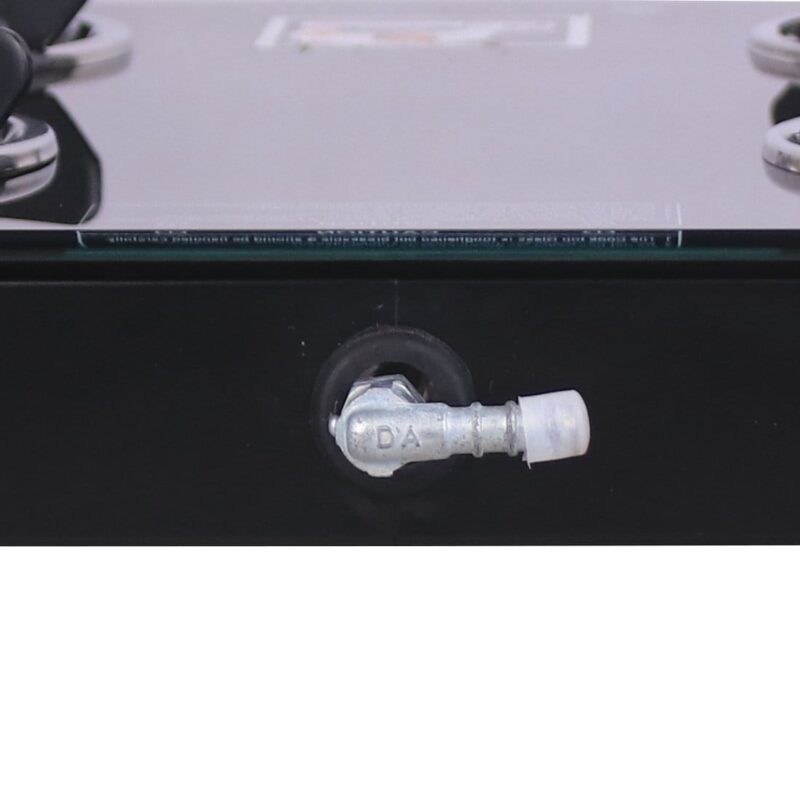 Ruby 4 Burner Glass Cooktop, Black Toughened Glass with 1 Year Warranty, Ergonomic Knobs, Heat-Efficient Brass Burners, Stainless-steel Spill Tray, Manual Ignition - Image 16