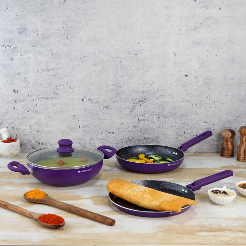 Diana Set Purple with 5-layer non-stick coating - Image 12
