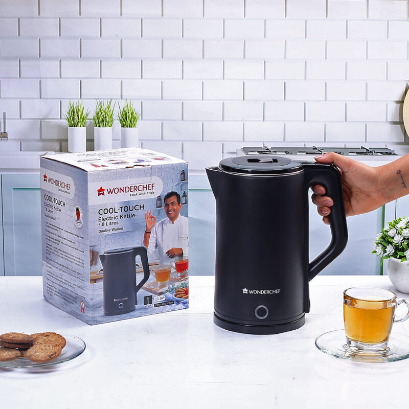 Wonderchef Renewed COOL-TOUCH Electric Kettle | 1500 W | 1.8 L | 1 Year Warranty - Image 10