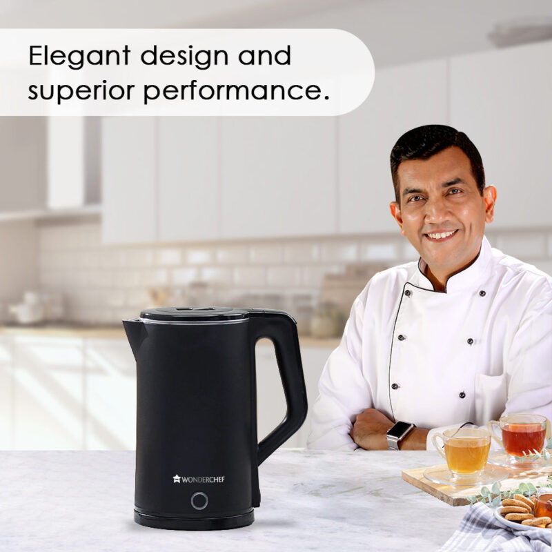 Wonderchef Renewed COOL-TOUCH Electric Kettle | 1500 W | 1.8 L | 1 Year Warranty - Image 3