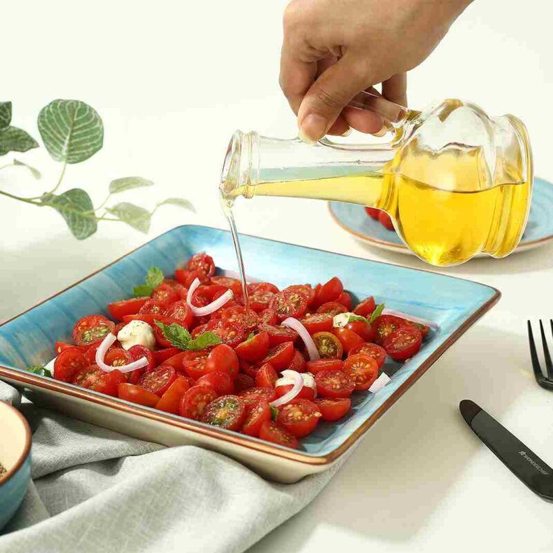 Teramo Square Platter Blue 1 Pc - Image 3