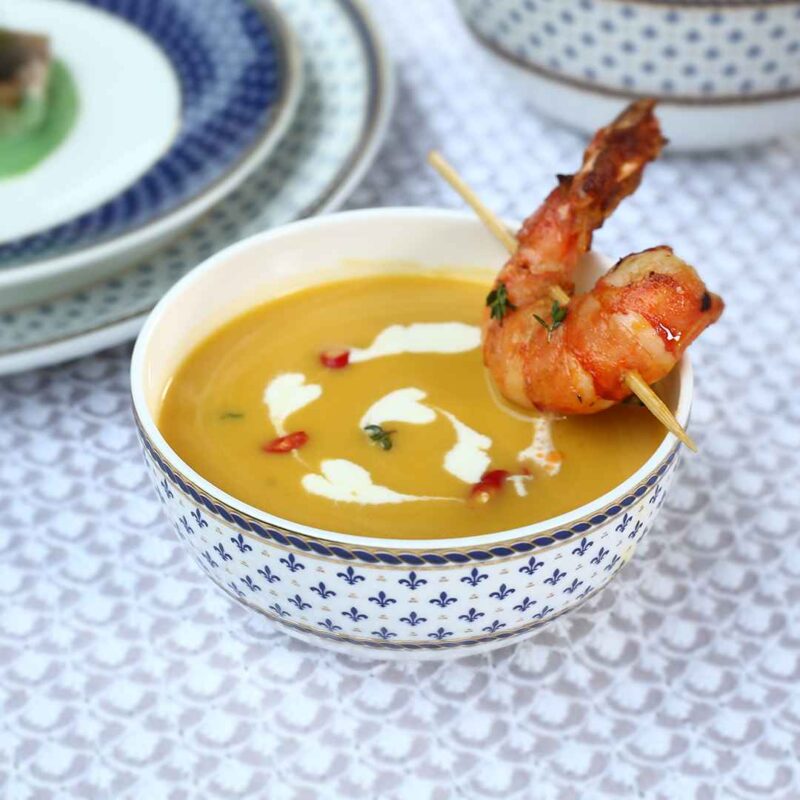 Sicilia Fine Bone China Bowl - Royal Blue - Set of 2 Pcs - Image 5