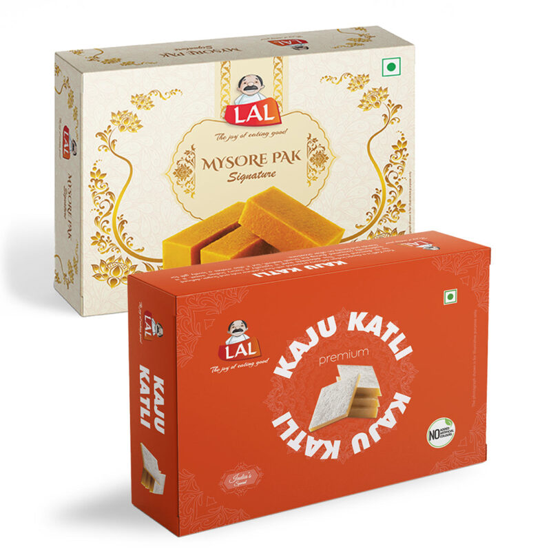 Mysore Pak Signature 400gm & Kaju Katli Premium 400gm - Image 4