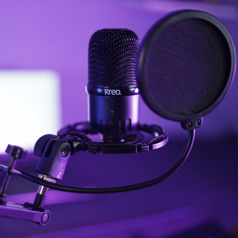 kreo Microphone Accessories Kit Boom arm + Shock Mount + Pop filter Combo - Image 11