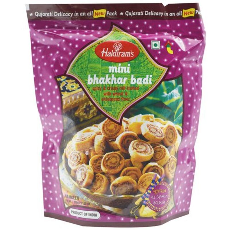 Haldirams Mini Bhakarbadi Namkeen, 200 g Pouch