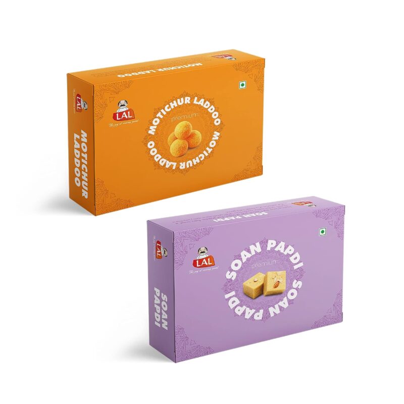 Soan Papdi Premium 400gm & Motichur Laddoo 400gm - Image 4