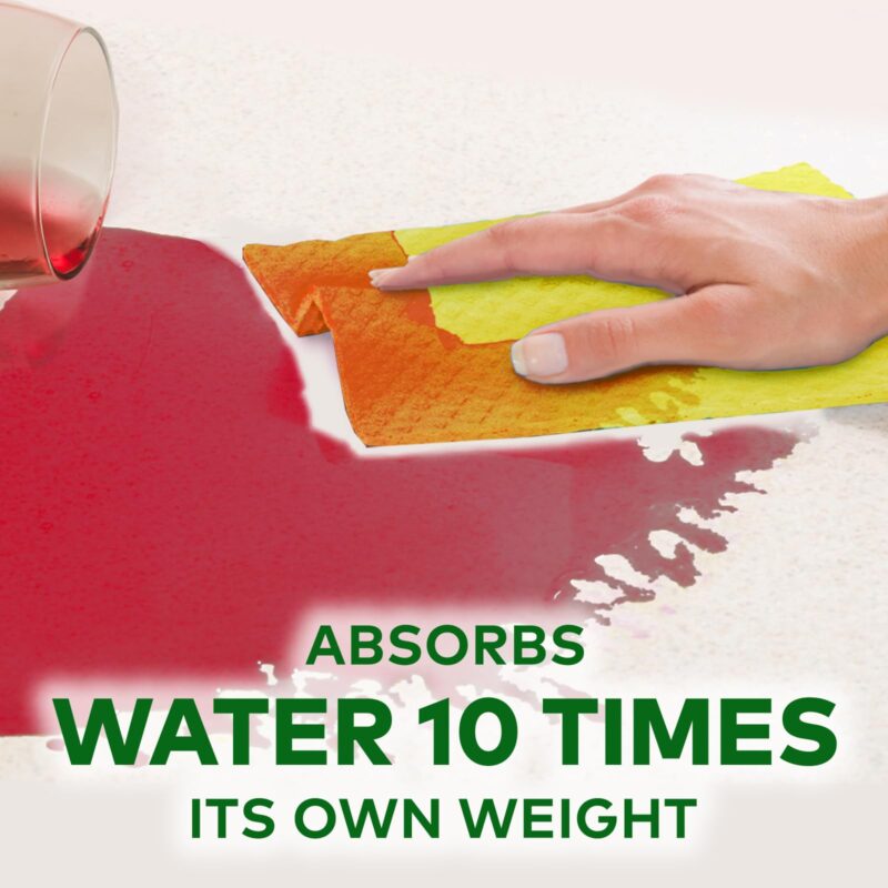 Scotch-Brite Multi-purpose , Easy to use kitchen cleaning Sponge Wipe (3 -Pieces) - Image 2