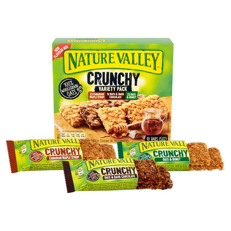Nature Valley Variety Pack Cereal Bars, 210Gram (2Xcanadian Maple Syrup+1Xoats & Dark Chocolate+2Xoats & Honey Bars) - Image 15