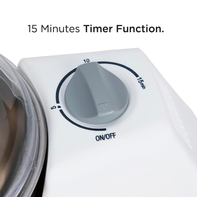 Clearline Automatic Electric Atta Kneader Dough Maker with Stainless Steel, Smart Atta Kneader Mixer and Dough Kneader Machine, Dough Mixer Machine with 650 Watts Power - Image 3