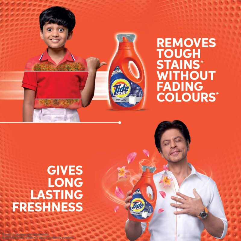 Tide Matic Liquid Detergent 2L Top Load Washing Machine - Image 4