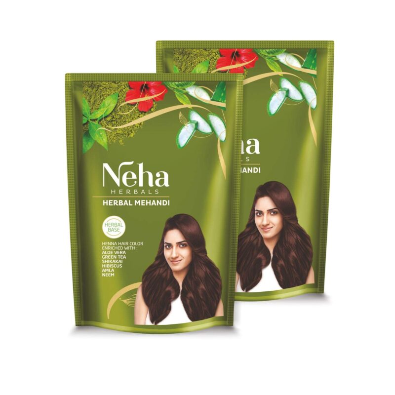 Neha Herbals Mehandi - 500G (Pack of 2)