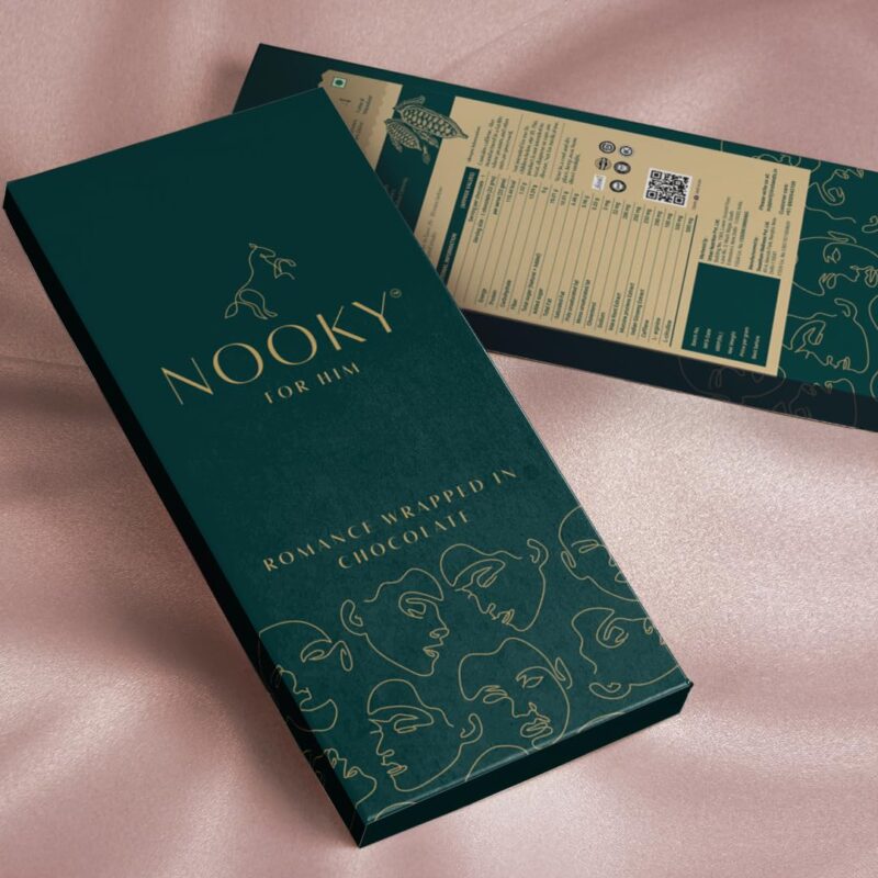 Nooky Dark Chocolate for Him | Pack of 3 I Luxurious Dark Chocolate for Uplifting Mood, Gift for Man, Ideal for Him, Valentine Gift for Boyfriend, Delight Mood Chocolate, Vegan and Gluten-free - Image 4