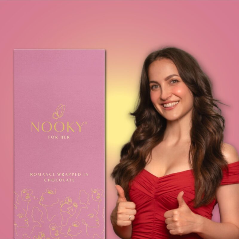 InstaEats Nooky for him and her Fitoor combo|Set of 2 Premium Dark Chocolates for uplifting mood 2 in 1|Best Gift Set for Men & Women|Ideal for Men & Women,Vegan & Gluten-free Delight,116 gram - Image 7