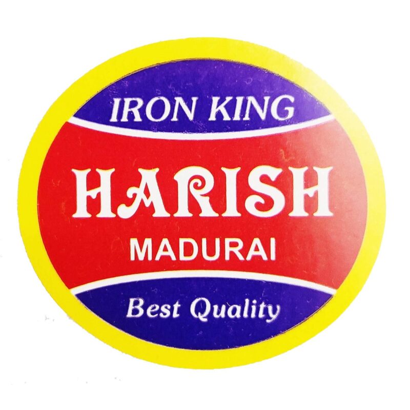 HARISH - Pure Iron Flat Rectangle - Dosa / Roti / Pathri Tawa With Double Side Handle, 15*12 (Black, 12 Inches) - Image 2