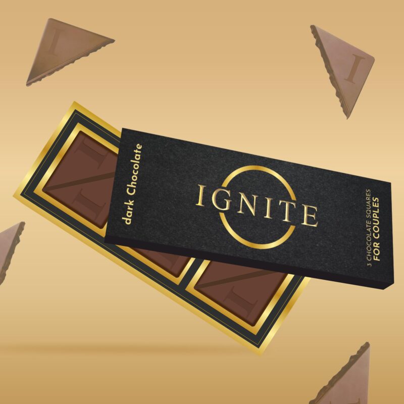 MBDH Wellness Ignite Chocolate Bars (1 Box) | Luxurious Dark Chocolate For Uplifting Mood & Vitality | Ideal For Men & Women,Vegetarian & Gluten-Free Delight, 60 Gram - Image 5
