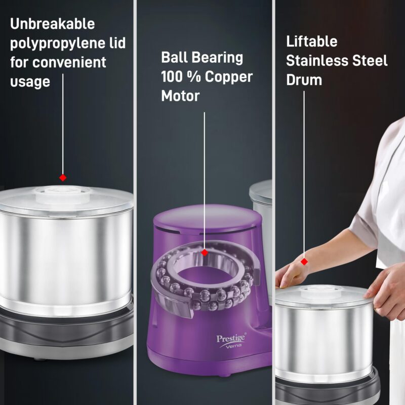 Prestige Wet Grinder - Verna - Image 4