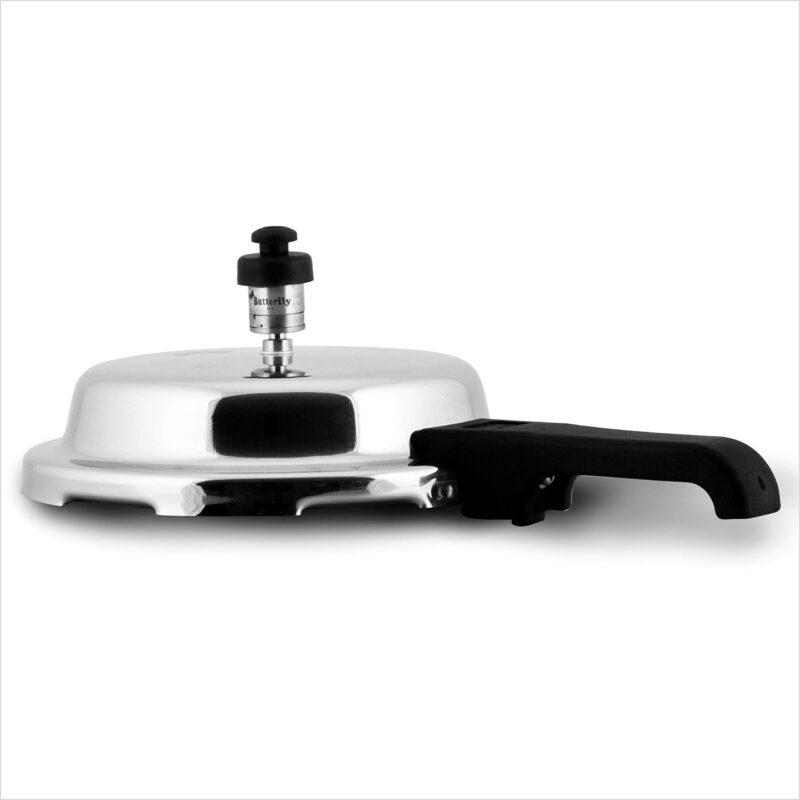 Butterfly Curve 3 Litres Pressure Cooker | Outer Lid Quality Stainless Steel | Induction and Gas Stove Compatible | ISI Certified | 5 Years Manufacturer's Warranty | Silver - Image 6