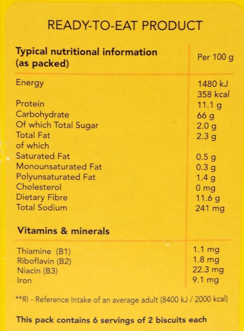 Weetabix Breakfast Cereals Original Made With Whole Grain Breakfast Milk Yogurt Low In Sugar - 225gm - Image 7