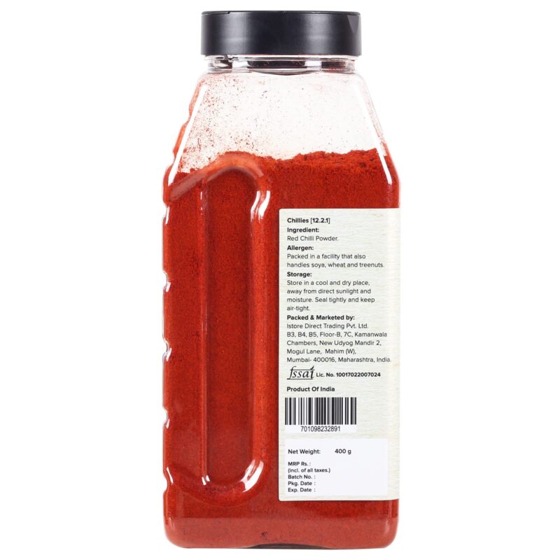 Urban Platter Kashmiri Red Chilli Powder, 400g | Medium Hot | Aromatic | Additive Free - Image 7