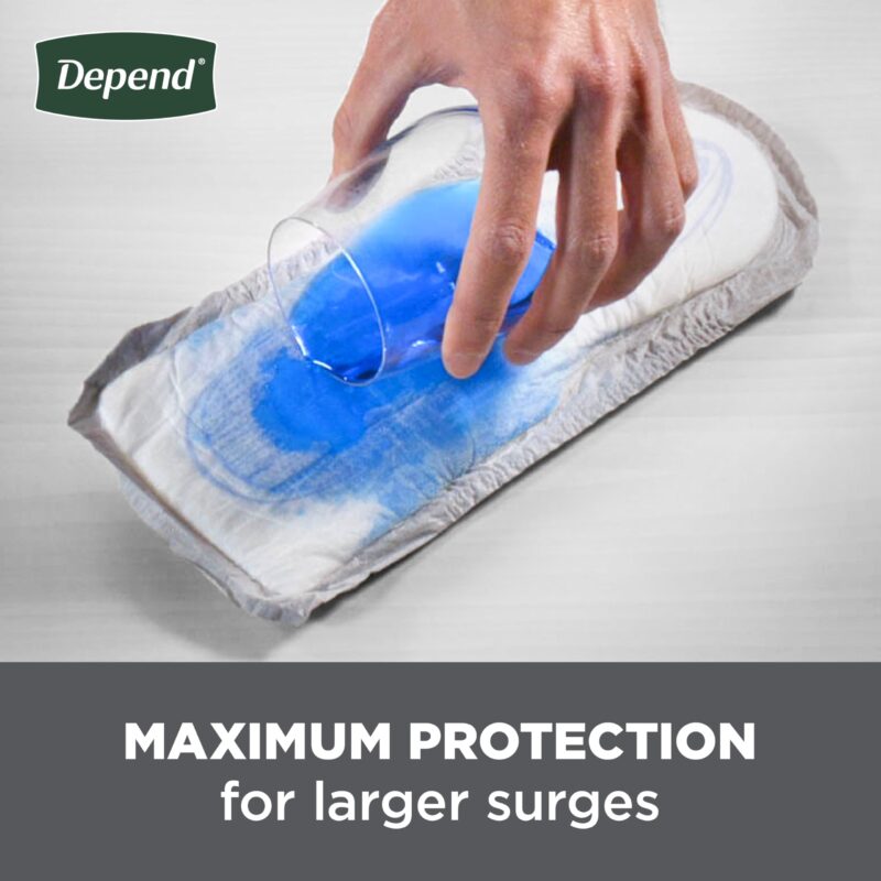Depend Incontinence Guards for Men, Maximum Absorbency, 52 Count (Pack of 2) - Image 6