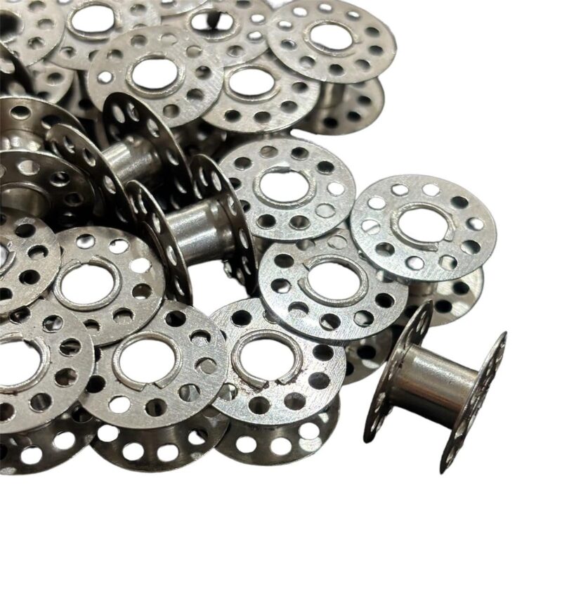 Zenith Metal Bobbins and Bobbin case Outer Compatible with All Domestic SV Sewing Machines houshold Half Shuttle Steel Finish - Image 8