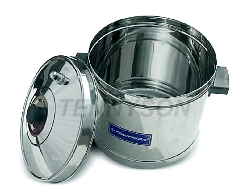 Tennyson Stainless Steel Outer Lid Idli Cooker Big (Without Plate), 5 liter - Image 3