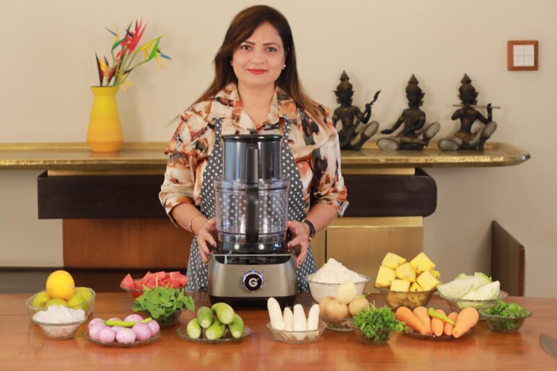 Gorek Technologies Gorek Food Processor Gt-Fp101-1300Watts Copper Motor, Enhanced Inlet And Bowl Size, Mixer Grinder, 13 Versatile Functions, 304 Stainless Steel Jars, And Premium Design And Finish. - Image 2